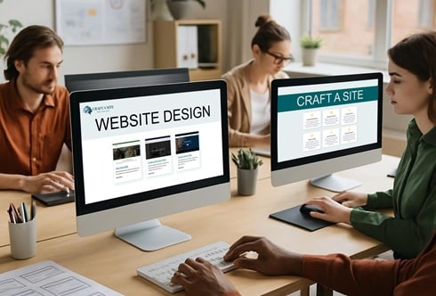 Basic Website Design by craftasitecouk